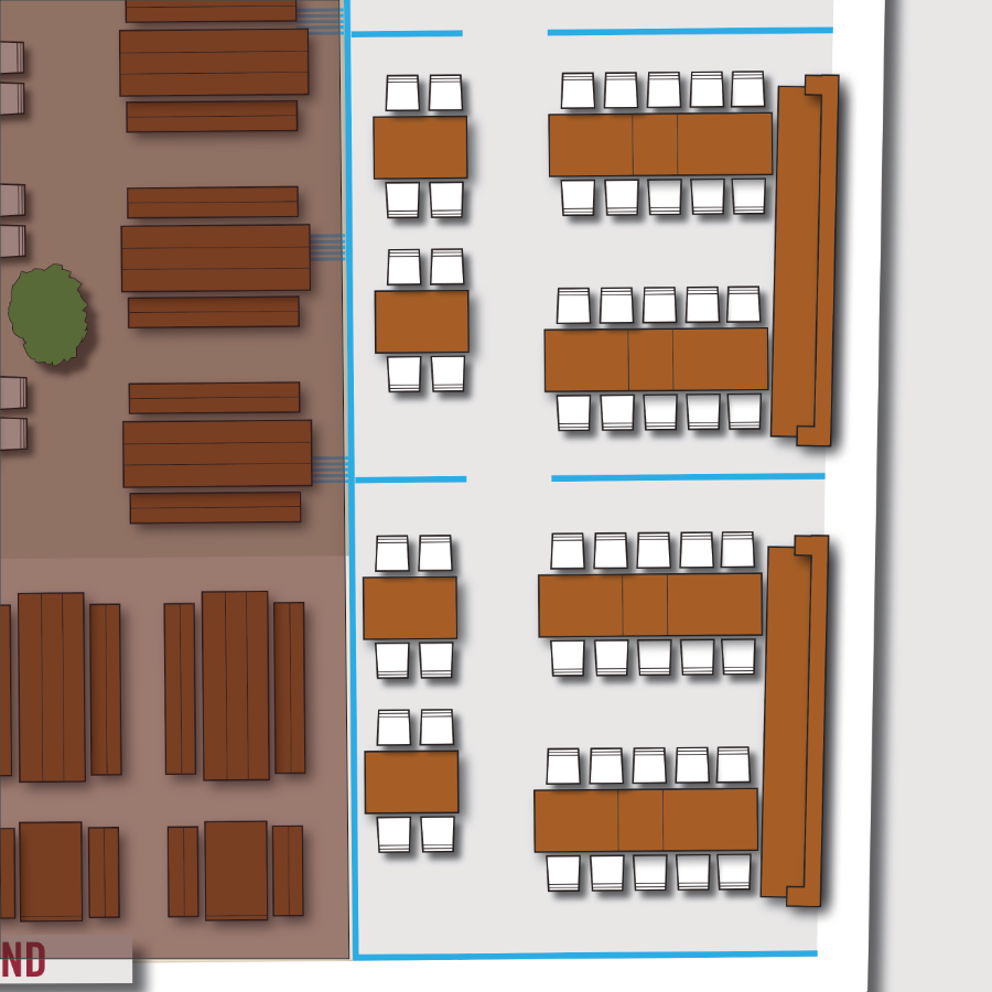 <b>Wintergarten 2 & 3 </b> <br><i>(Max. 60 Personen exkl. Buffetplatz)</i>